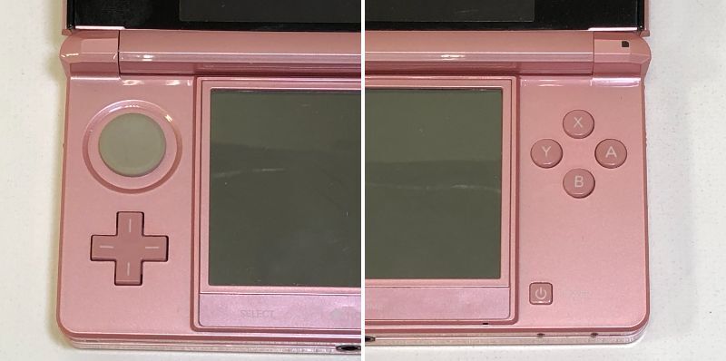[1 jpy ~]3DS Misty pink nintendo Nintendo NINTENDO game body operation possible [ secondhand goods ]