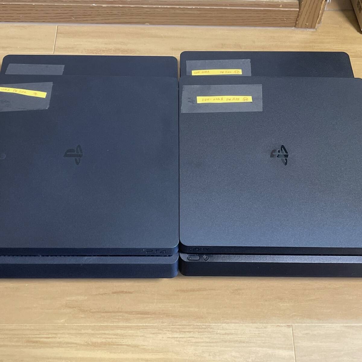 SONY PlayStation4　CUH-2200A 　動作確認済み　封印シール有り　本体のみ　ソニー プレイステーション4　ブラック　4台_画像5