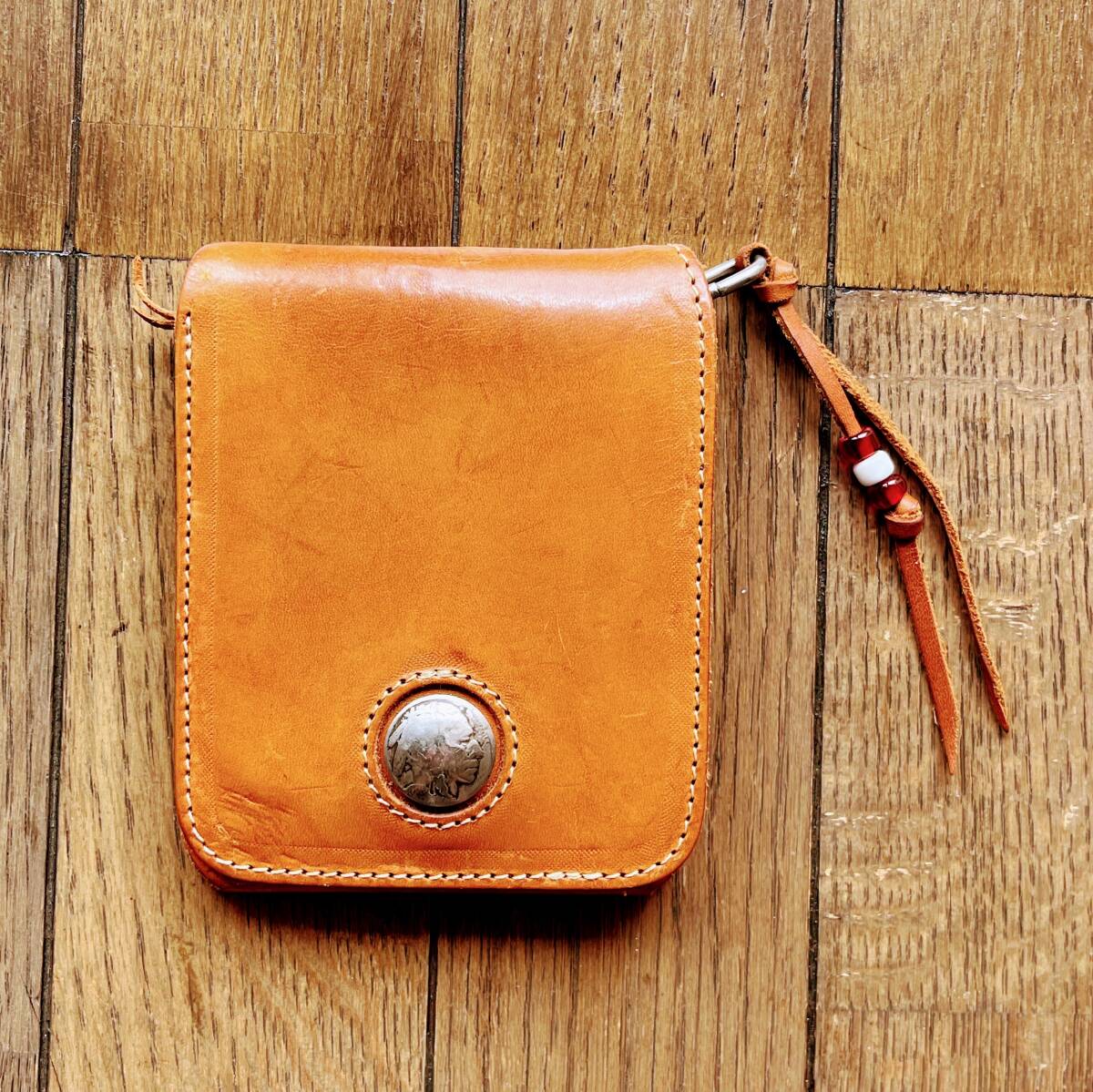  Red Moon purse saddle leather wallet S-2000M