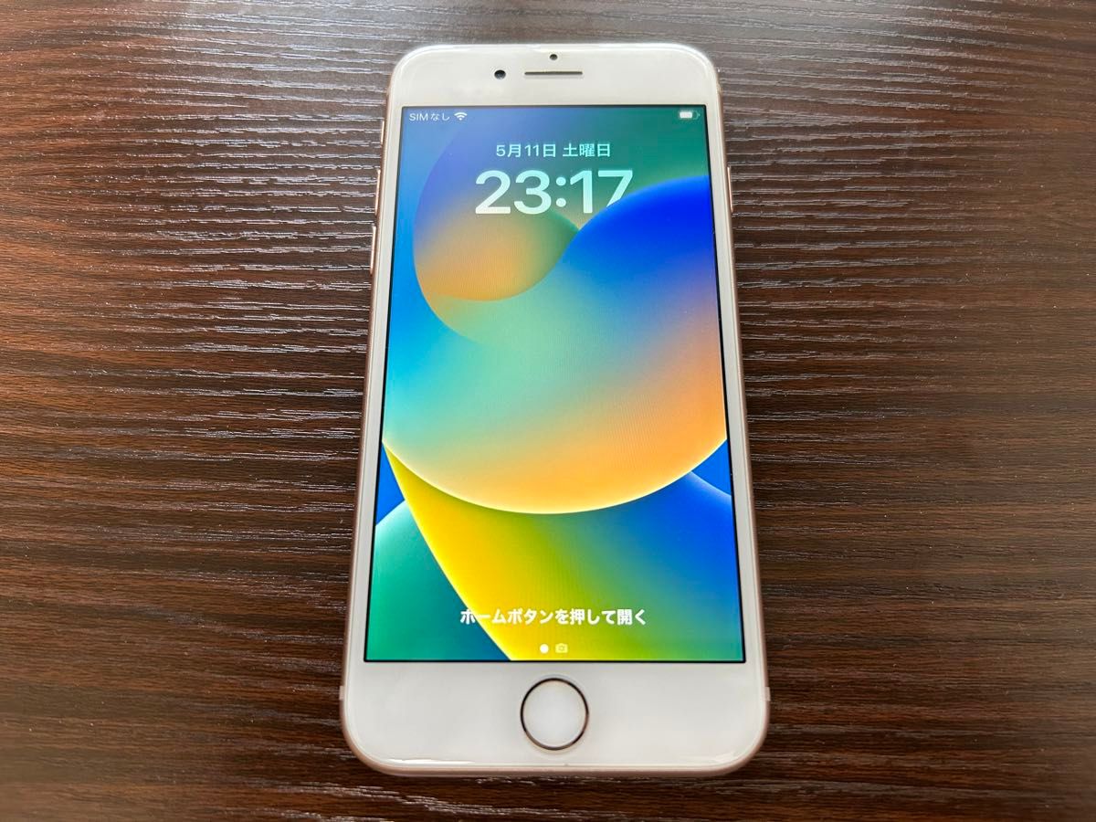 iPhone8 64GB  SIMロック解除済　バッテリー100%