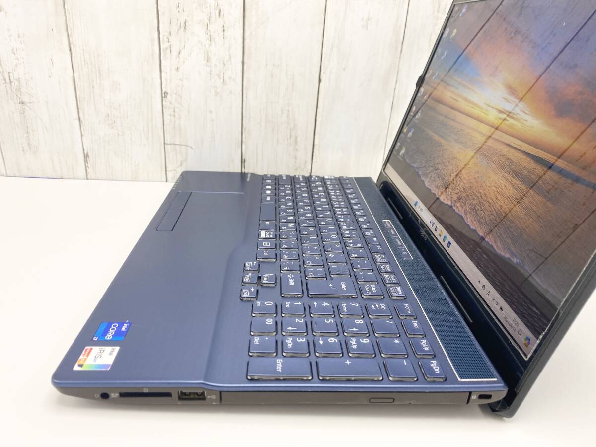 【最新OS Windows11】SSD1TB メモリ32GB 富士通 ノートPC AH77/E3 第11世代Core i7-1165G7 Office Webカメラ Bluetooth Zoom Blu-ray_画像6