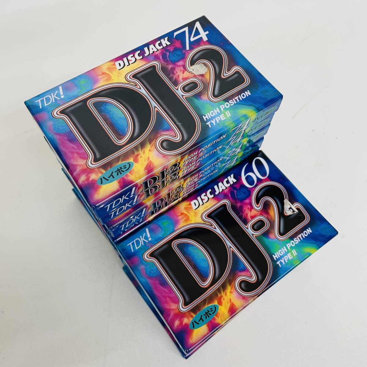 12本セット TDK DJ2-74N DJ2-60N カセットテープ ハイポジション ※ 2400010384905の画像1