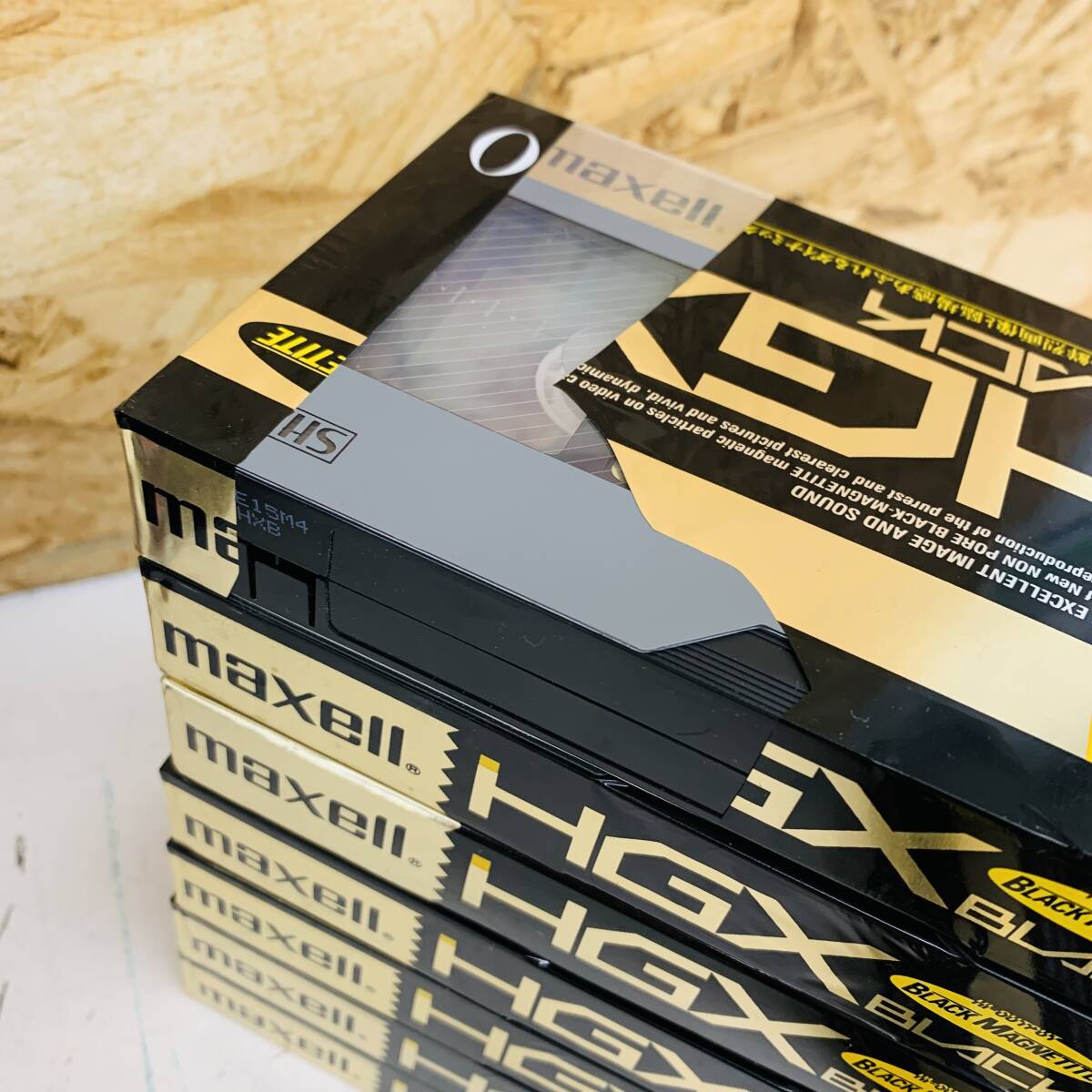 VHS　ビデオテープ　maxell HGX BLACK　21本+3本入り　まとめ売り 120/160 　※2400010346613_画像7