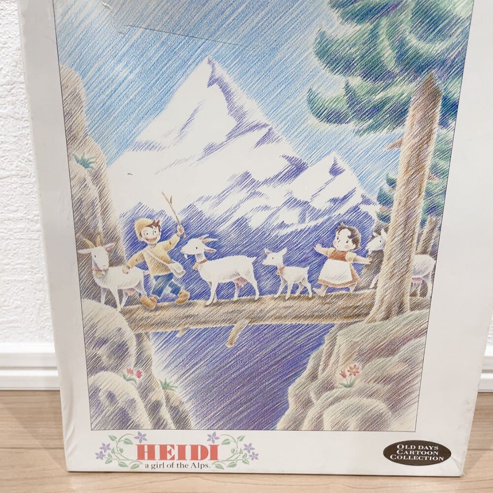 * не использовался * нераспечатанный * составная картинка Heidi, Girl of the Alps 500 деталь круг дерево .520mm×380mm