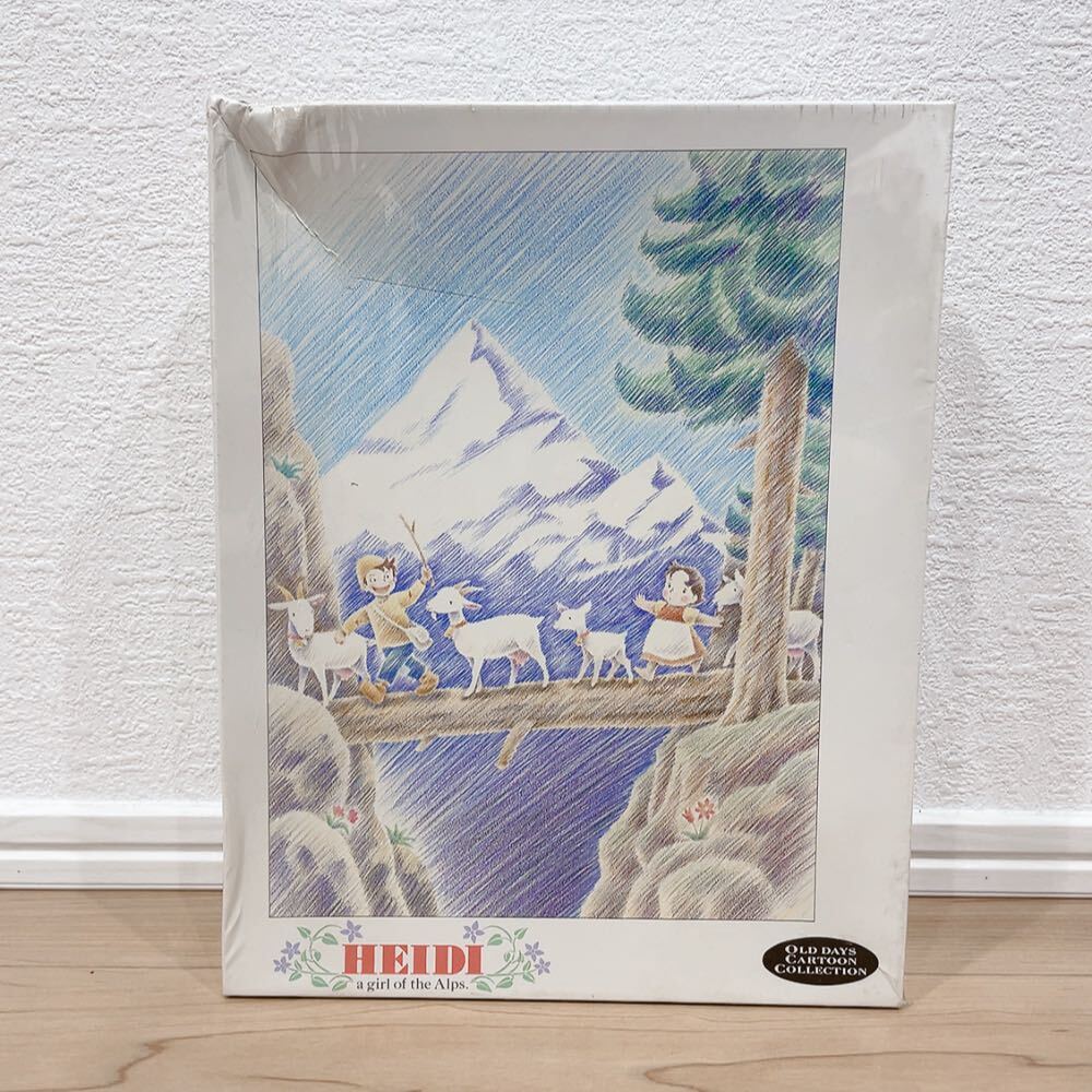 * не использовался * нераспечатанный * составная картинка Heidi, Girl of the Alps 500 деталь круг дерево .520mm×380mm