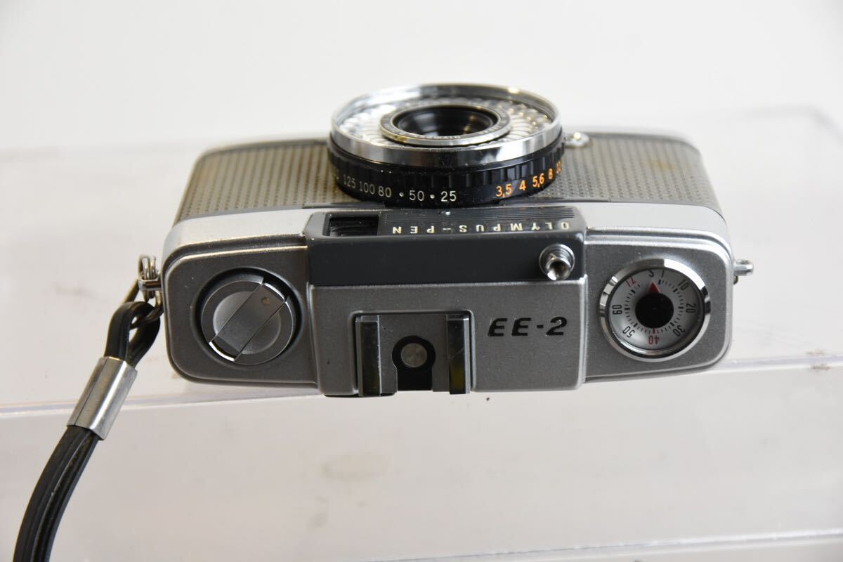 レンジファインダー フィルムカメラ OLYMPUS OLYMPUS-PEN EE-2 F3.5 28mm X24_画像8