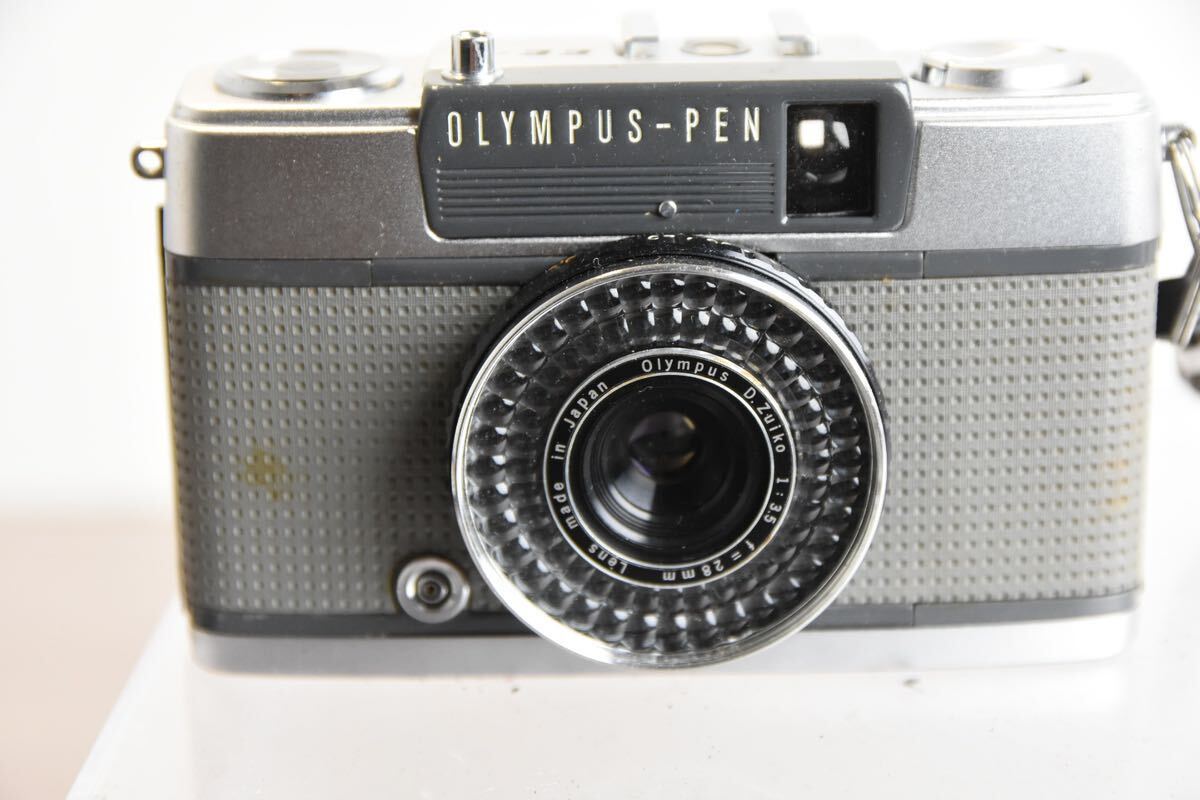 レンジファインダー フィルムカメラ OLYMPUS OLYMPUS-PEN EE-2 F3.5 28mm X24_画像2