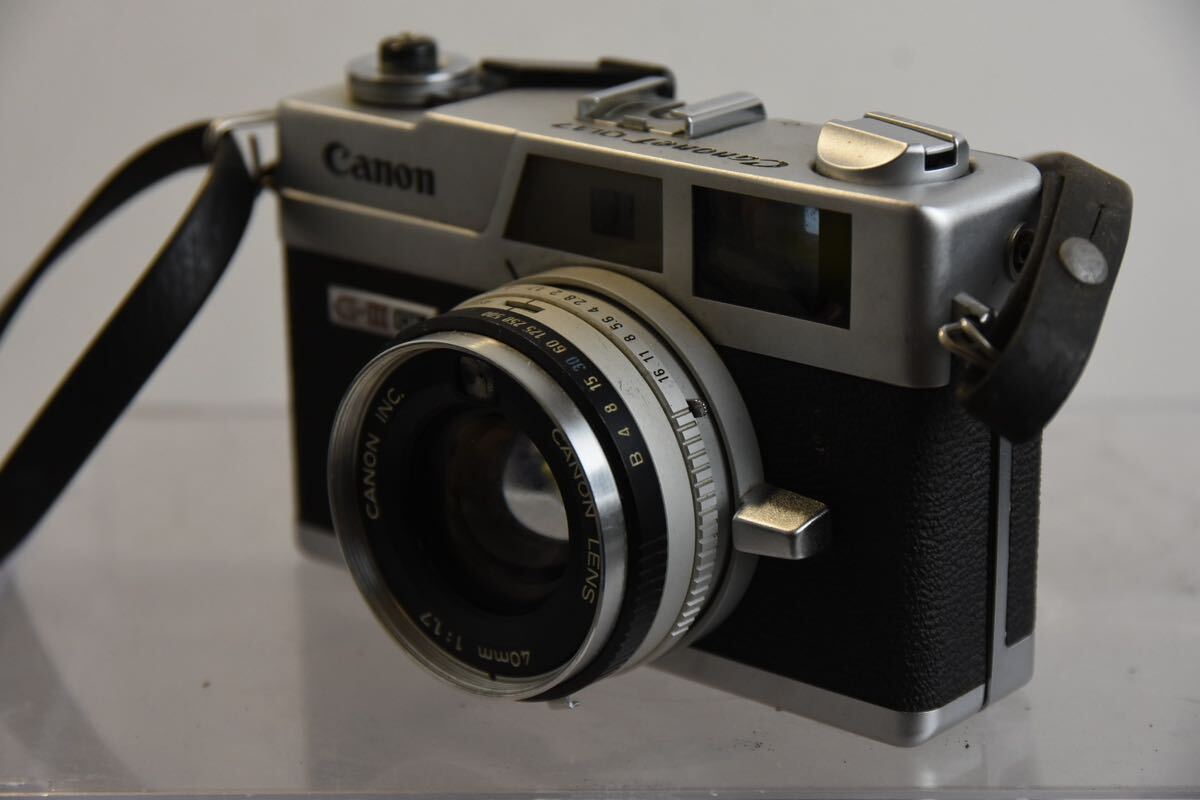 レンジファインダー フィルムカメラ Canon Canonet QL17 G-III QL X51_画像6