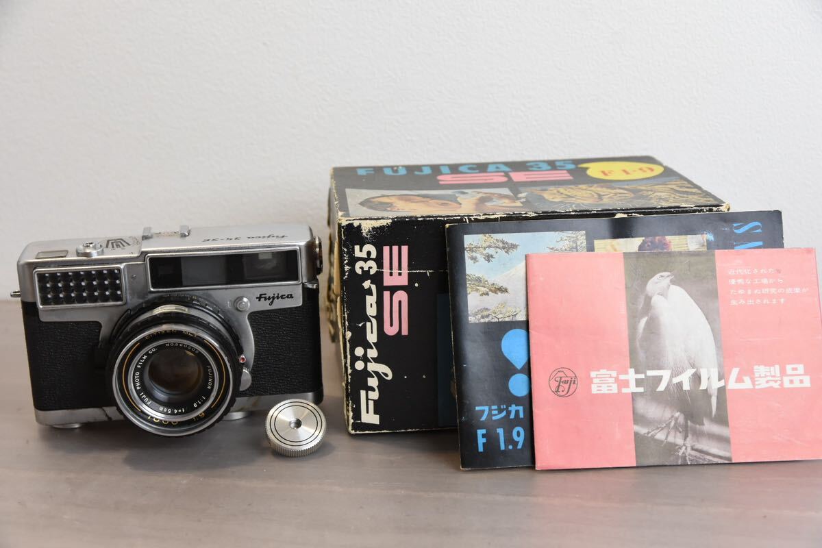 レンジファインダー フィルムカメラ FUJICA 35-SE F1.9 4.5cm X55_画像1