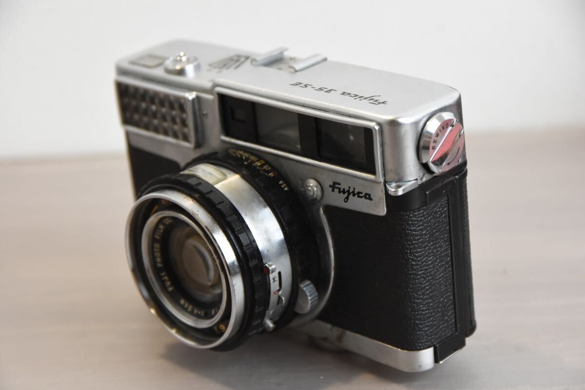 レンジファインダー フィルムカメラ FUJICA 35-SE F1.9 4.5cm X55_画像7
