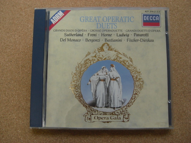 ＊Joan Sutherland／Great Operatic Duets（421 314-2）（輸入盤）_画像1