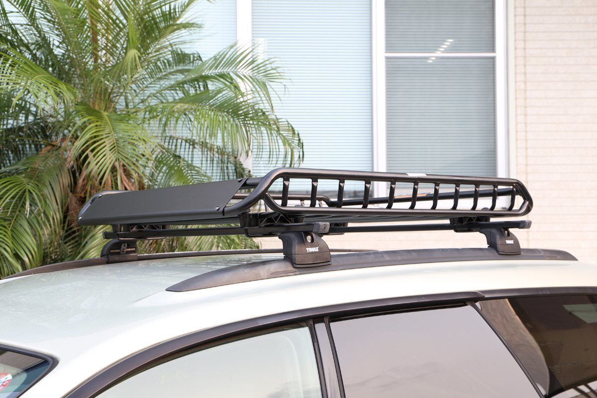 5 month limitation special price roof rack construction type iron made outdoor total length 1100mm cargo rack roof basket roof carrier R03-C 50641 **