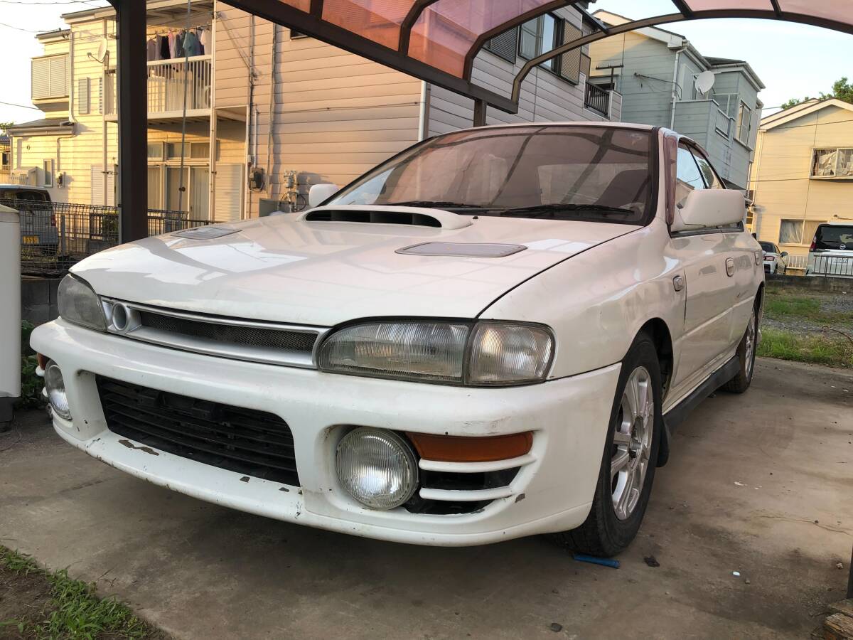  Subaru GC8 Impreza WRX 5 speed without document part removing actual work car 