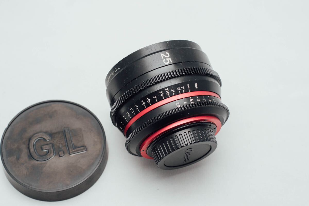2. ZEISS 25mm f2.8sine lens Canon EF mount camera lens movie photographing for rare Vintage valuable goods 