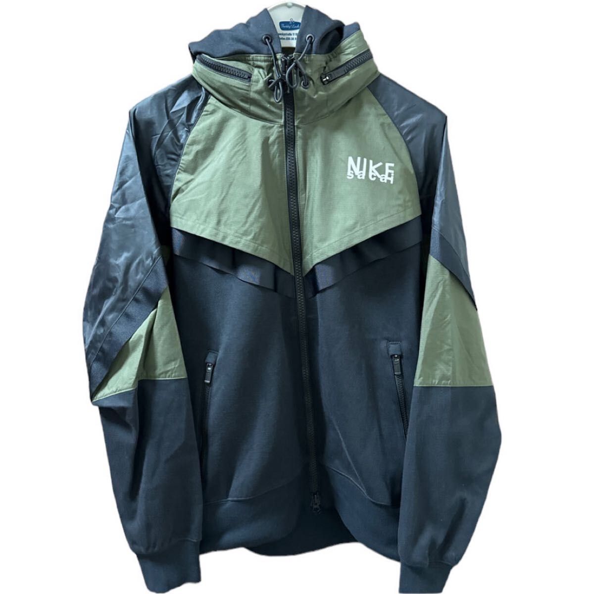 sacai NIKE NRG ZIP HOODIE  JACKET セットアップ　パーカー　カーゴパンツ　ナイロン　サカイ×ナイキ