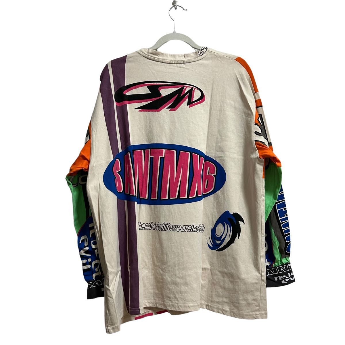 SAINT MICHAEL LS TEE / MOTOCROSS SAMPLE セントマイケル SAINT MICHAEL LS TEE / MOTOCROSS SAMPLE セントマイケル
