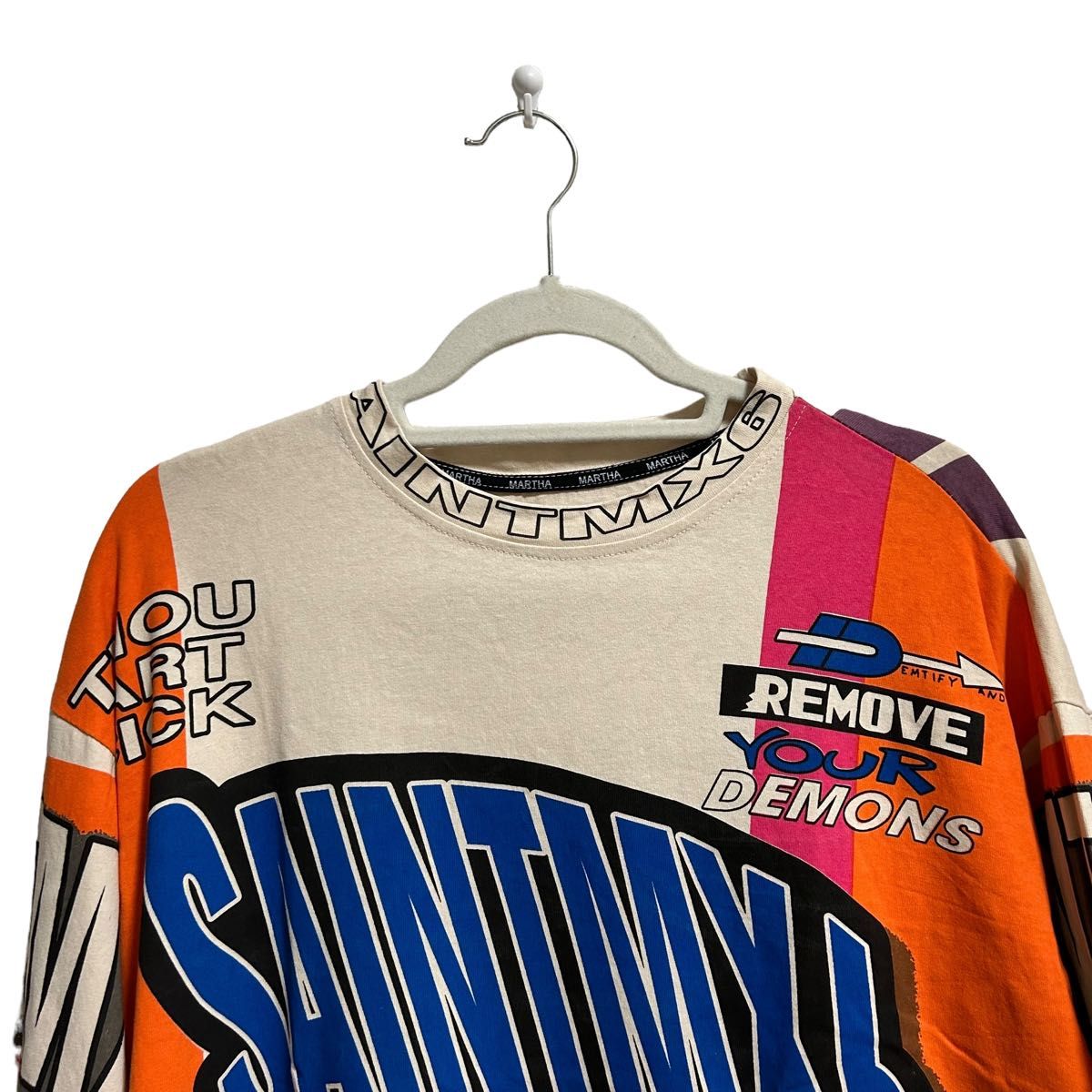 SAINT MICHAEL LS TEE / MOTOCROSS SAMPLE セントマイケル SAINT MICHAEL LS TEE / MOTOCROSS SAMPLE セントマイケル
