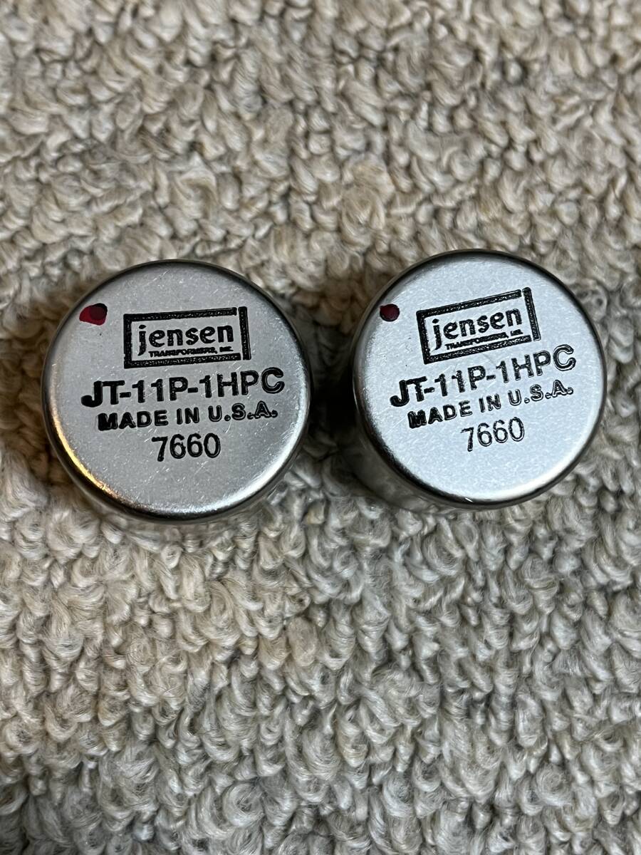 Yahoo!オークション - Jensen ライントランスJT-11P-1HPC 2個 Yahoo!オークション - Jensen ライントランスJT-11P-1HPC 2個