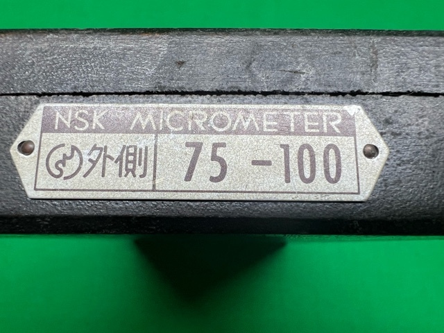 【791】NSK マイクロメーター 3点セットの画像5