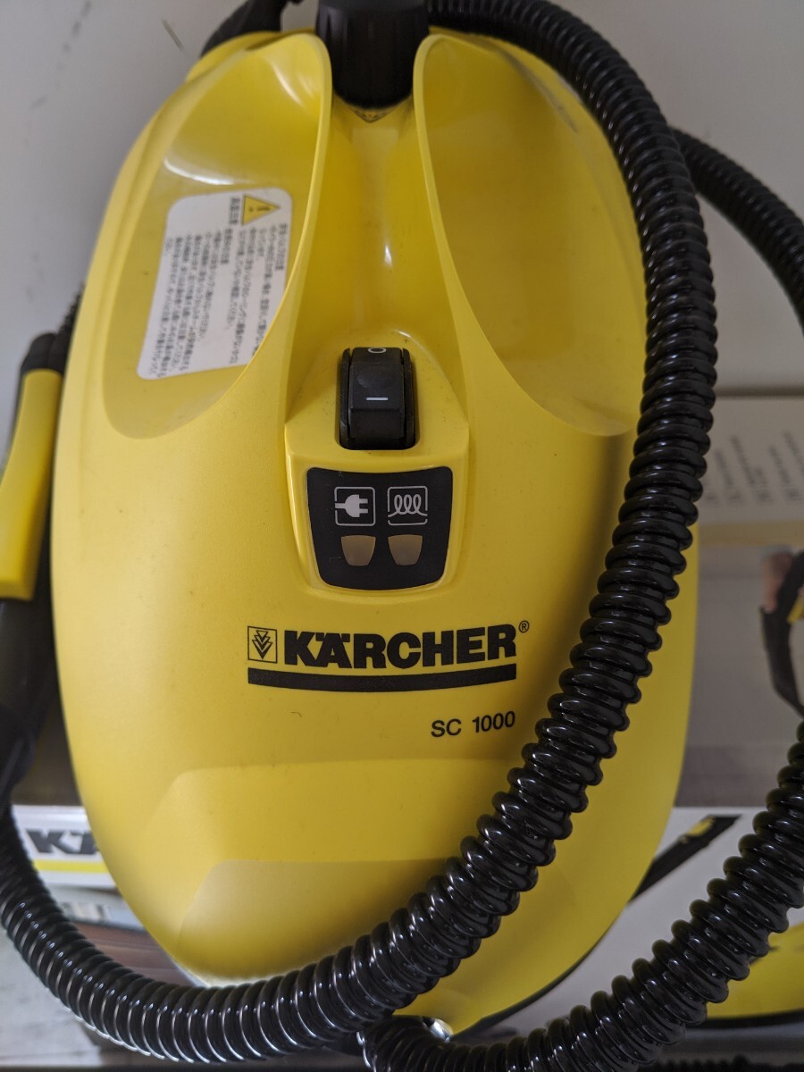 24M05-11N:【KARCHER ケルヒャー】 スチームクリーナー SC1000plus 家庭用 高圧洗浄 動作確認済の画像5