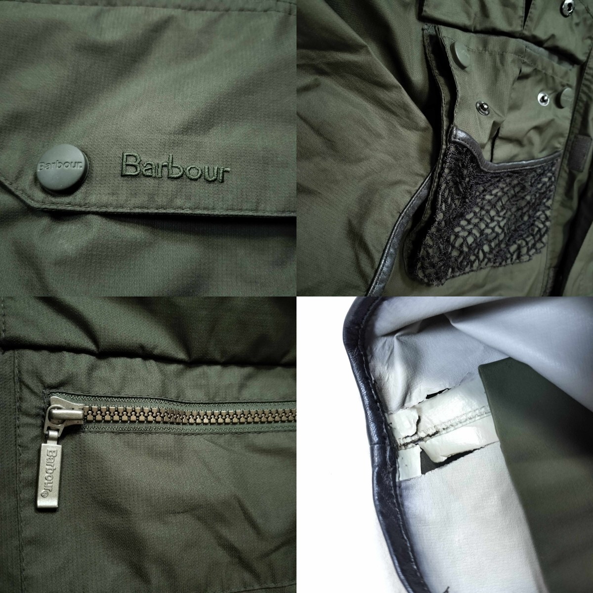 00s Barbour dryfly fishing XL セージグリーンバブアー ドライ 00s Barbour dryfly fishing XL セージグリーンバブアー ドライ