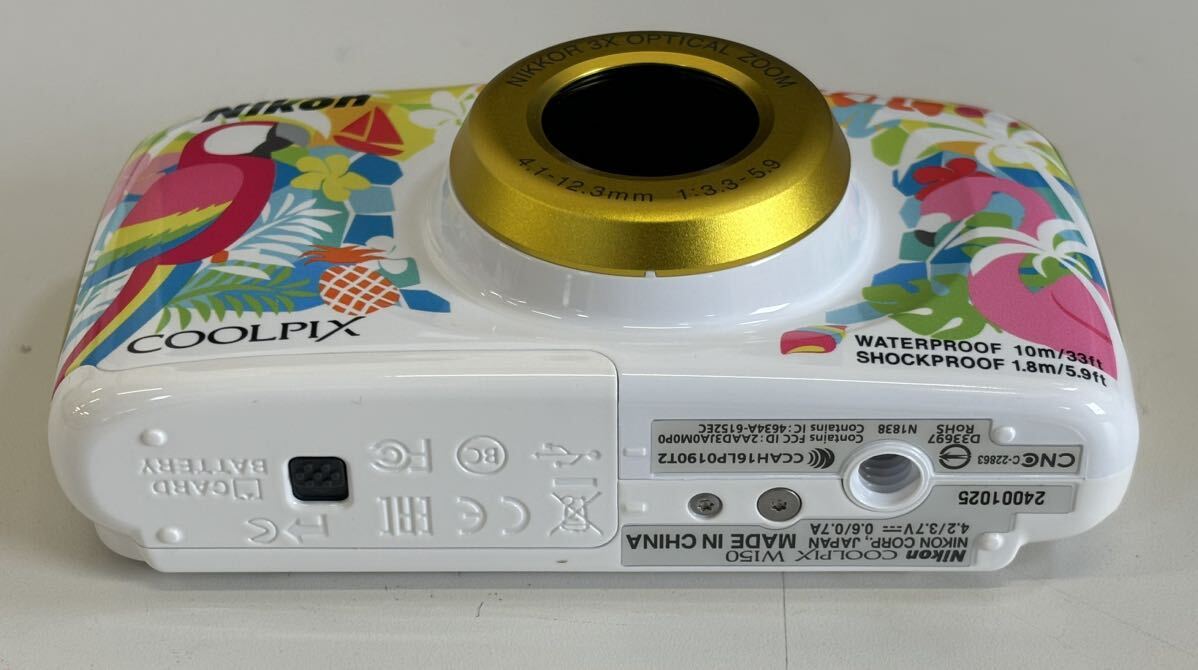 ●【動作品】Nikon COOLPIX W150 4.1-12.3mm 1:3.3-5.9 コンパクトデジタルカメラ 元箱付き 美品 ※1円出品スタート_画像3