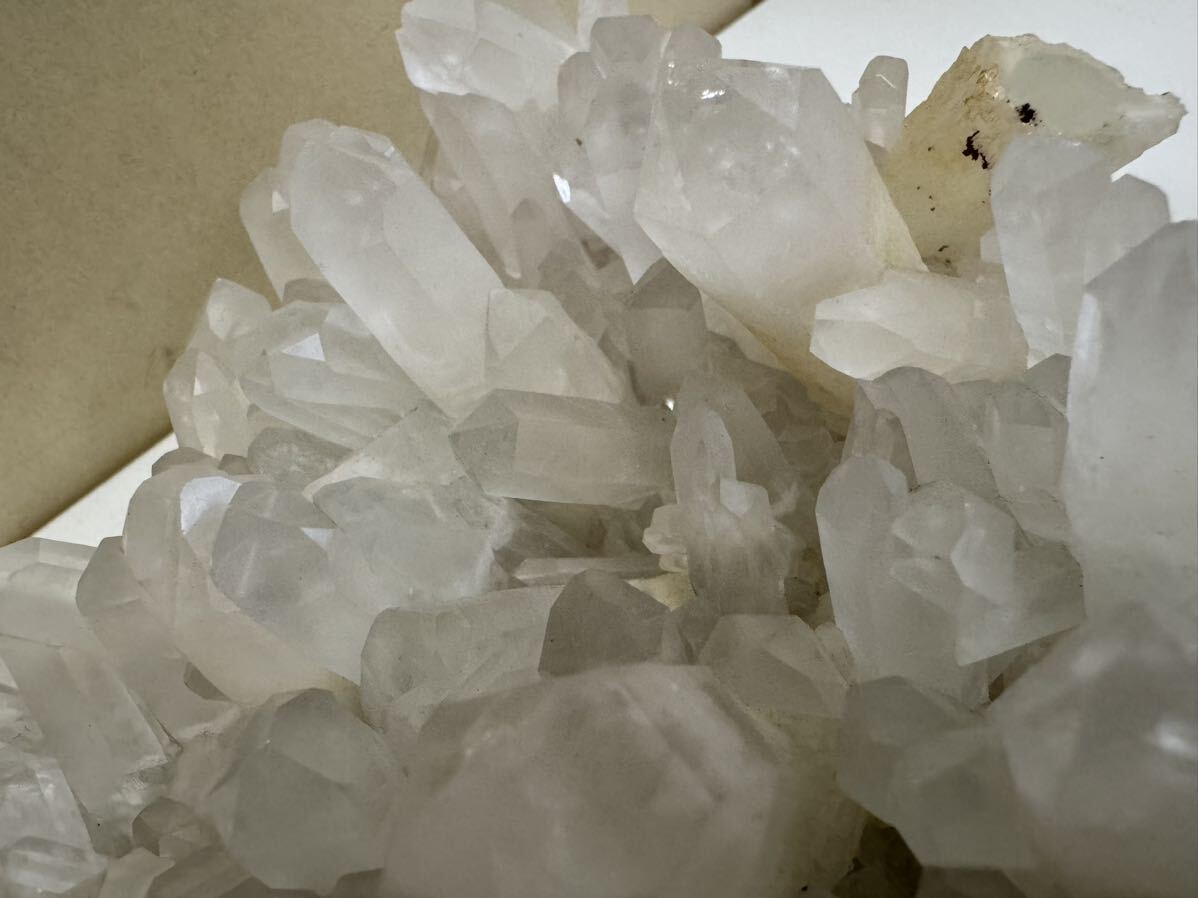 ●水晶 クォーツ クラスター 原石 天然石 水晶クラスター 鑑賞石 重量約2.95kg_画像4
