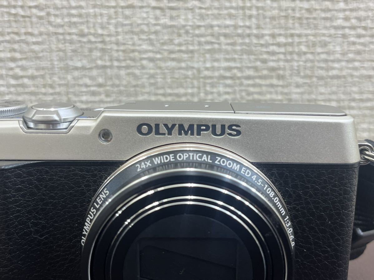 ◎▼【動作確認済】OLYMPUS オリンパス STYLUS SH-1 コンパクトデジタルカメラ 箱、リチウムイオンバッテリー、USB-Aアダプタ、ケース付属_画像3