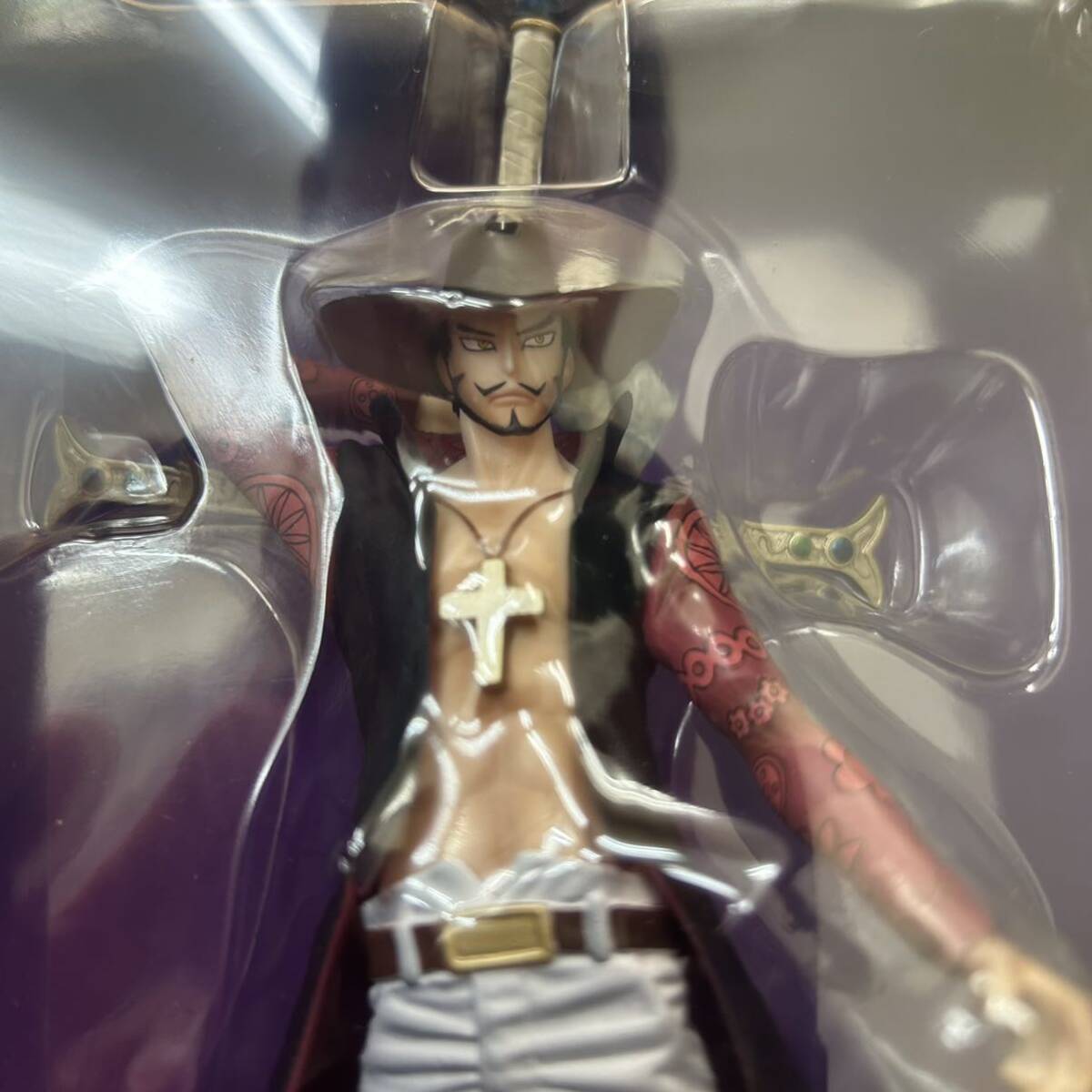 ◎ 《未開封品》ONE PIECE ワンピース Figuarts フィギュアーツZERO ジュラキュール ミホーク フィギュア バンダイ _画像9