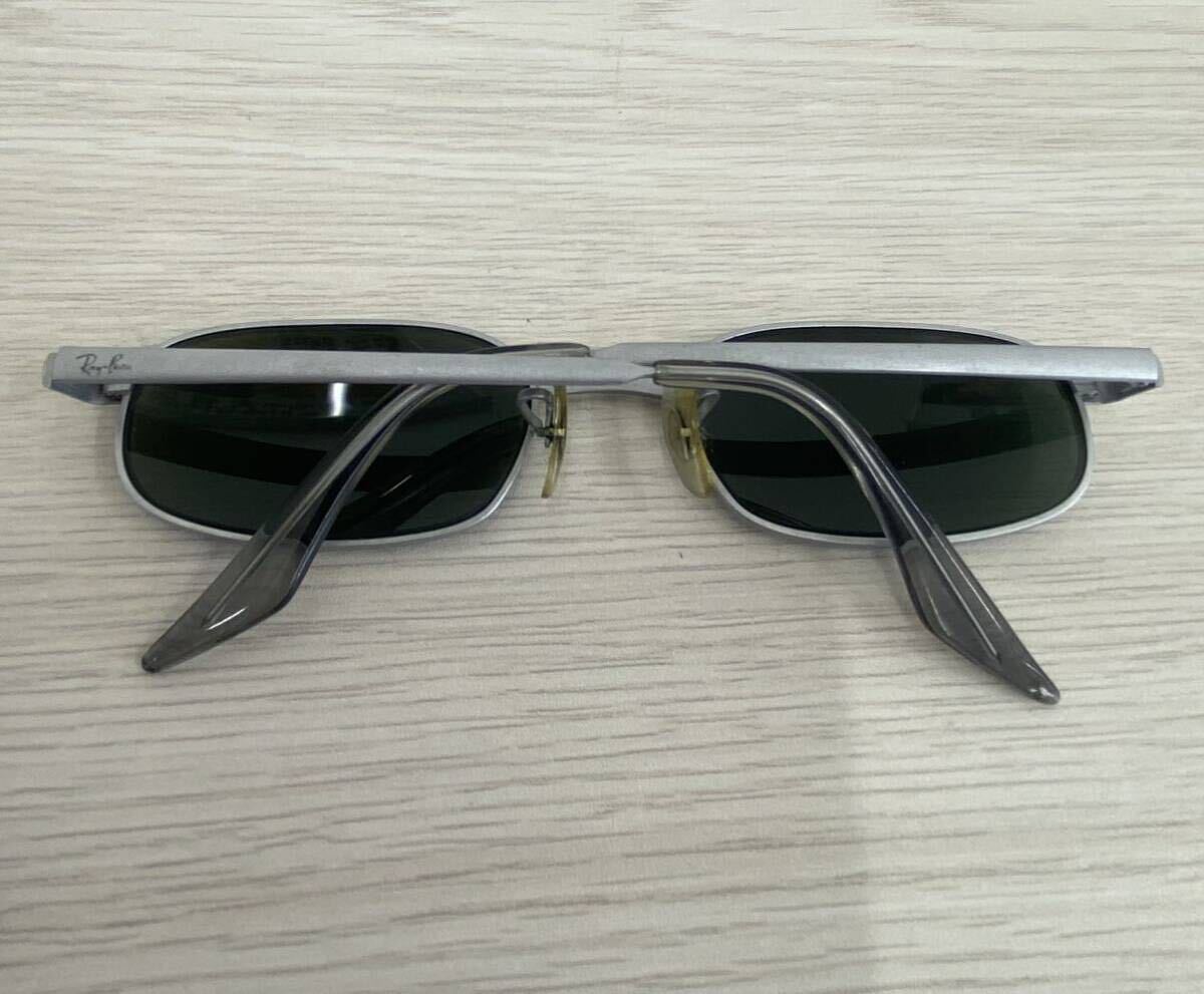 *Ray-Ban RayBan солнцезащитные очки B&L металлическая оправа темный gray silver цвет W2192 NSBJ мужской женский очки очки 