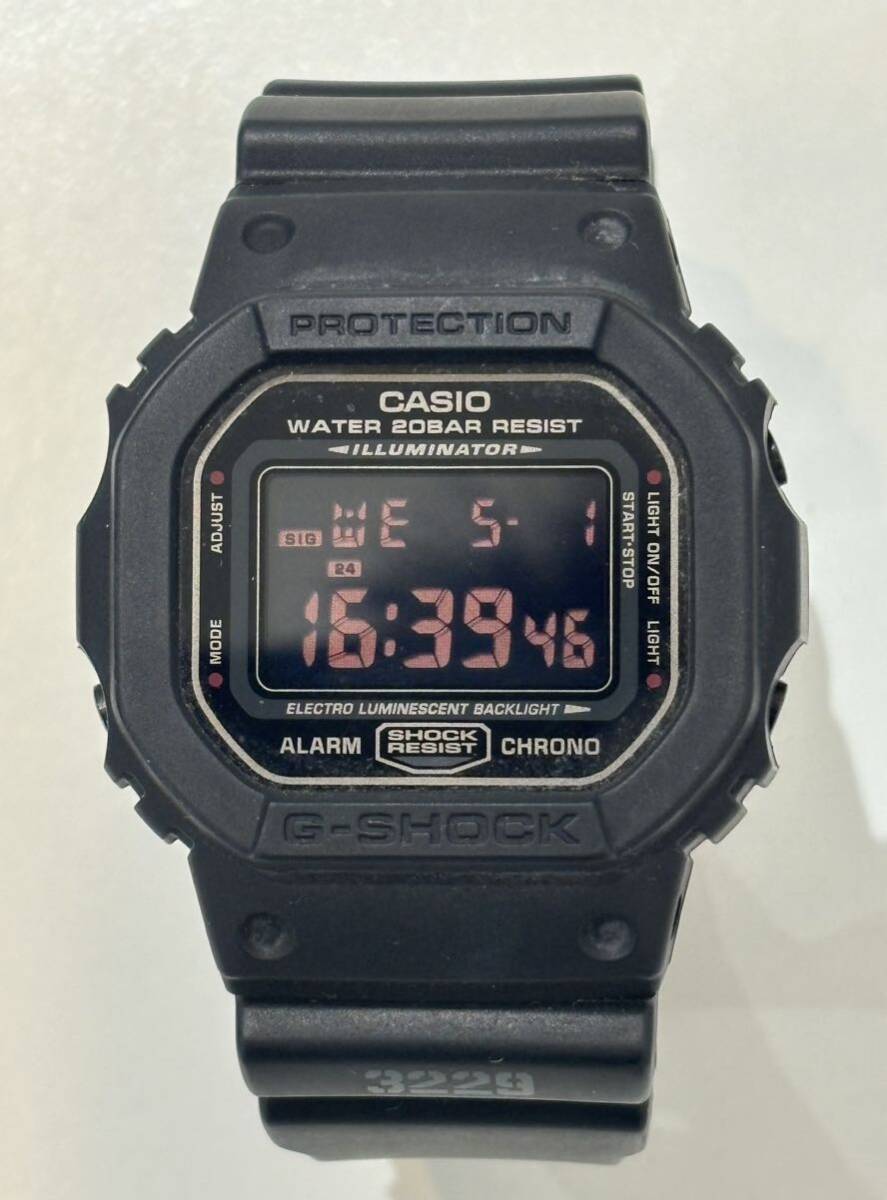 ☆【動作確認済み】CASIO カシオ G-SHOCK ジーショック DW-5600MS 本体のみ_画像1