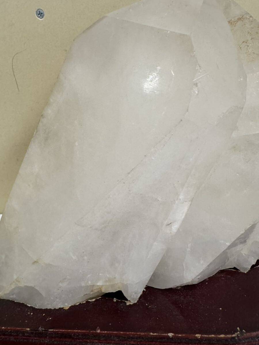●水晶 天然石 クラスター 群石 原石 インテリア パワーストーン 観賞用 置物 インテリア 重量 約7.1kg_画像2