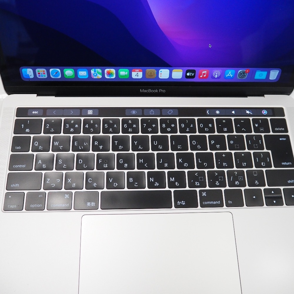 Th960421 アップル パソコン MacBook Pro Retinaディスプレイ 13.3インチ MNQG2J/A A1706 シルバー Apple 中古の画像3