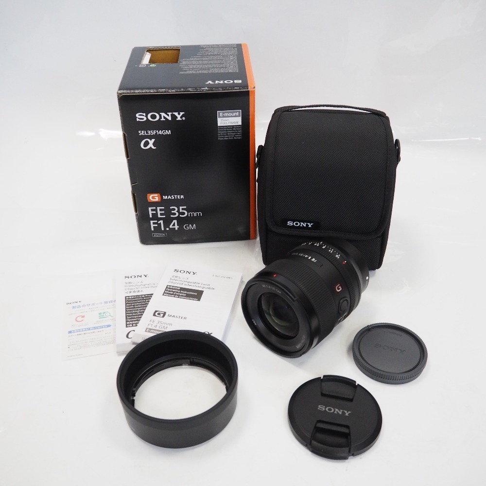 Th962351 ソニー デジタル一眼カメラα[Eマウント]用レンズ FE 35mm F1.4 GM SEL35F14GM sony 超美品・中古_画像1