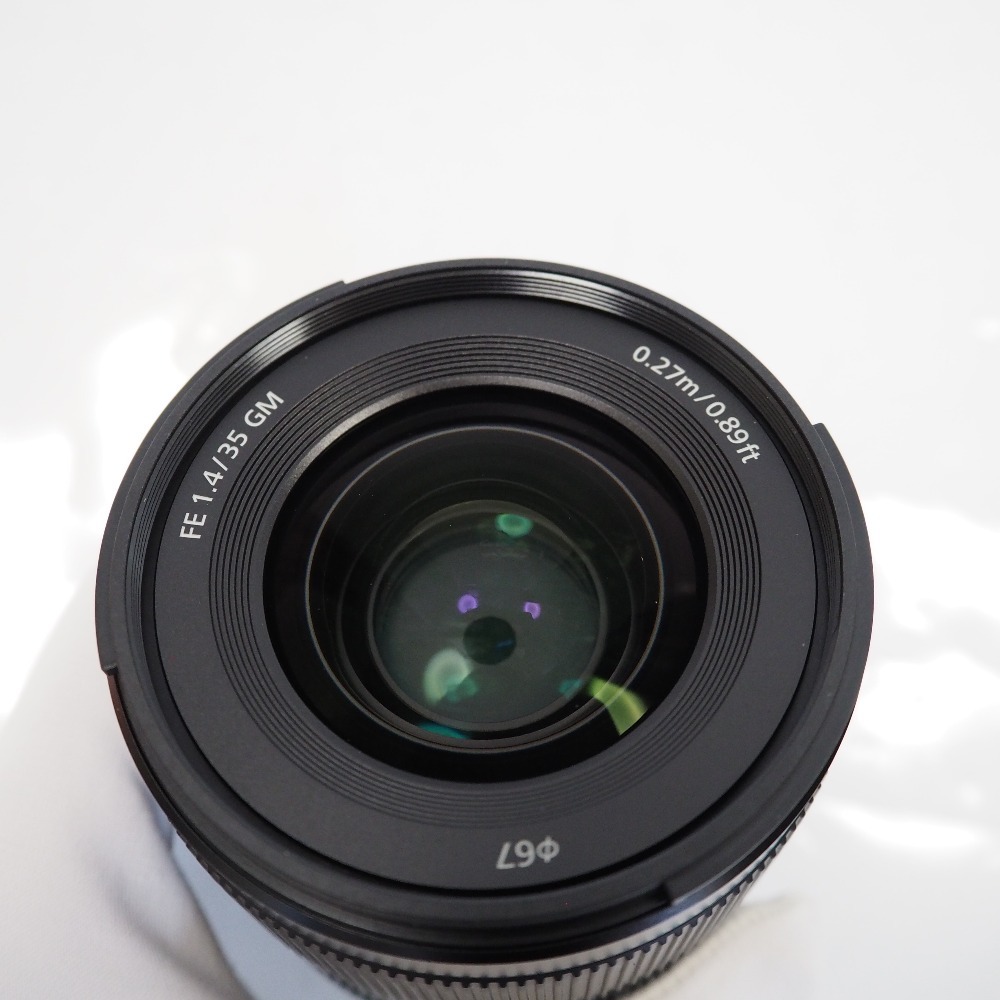Th962351 Sony digital single-lens camera α[E mount ] for lens FE 35mm F1.4 GM SEL35F14GM sony super-beauty goods * used 