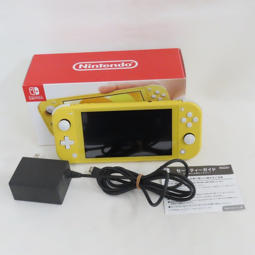 Ts531701 任天堂 ゲーム機 Nintendo Switch Lite スイッチライト HDH-S-YAZAA イエロー Nintendo 中古_画像2