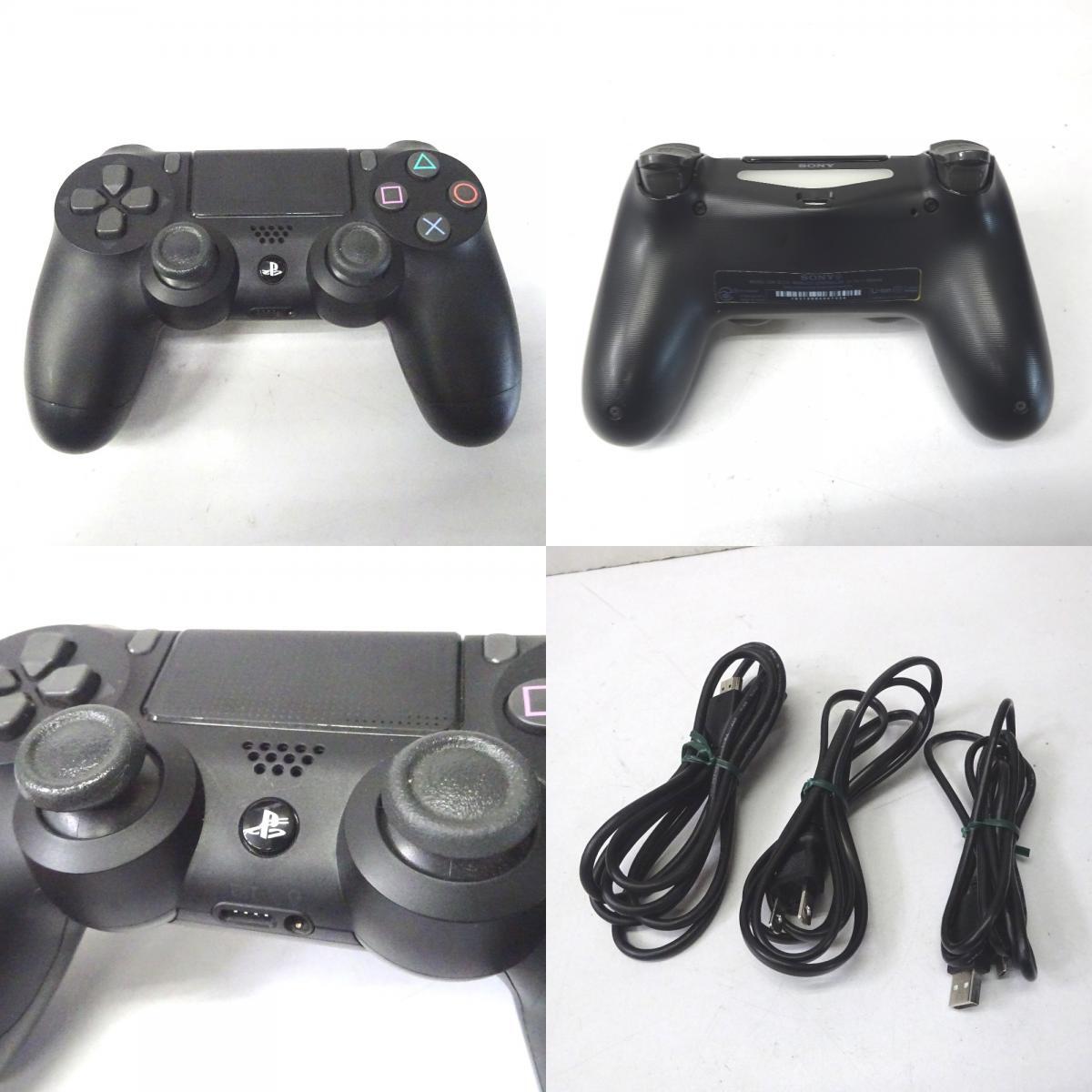 Ft966461 ソニー ゲームハード PlayStation4 PS4 500GB CUH-2000AB01 ジェットブラック sony 中古_画像10