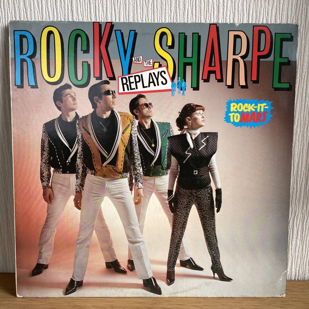 ROCKY SHARPE AND THE RAZORS ROCK IT TO MARS レコード_画像1