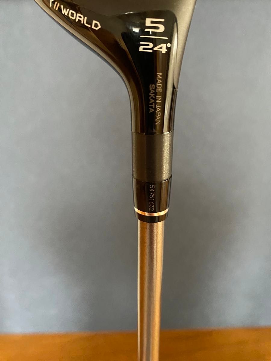 隠れた名器】ホンマTW757ユーティリティ5番24°【TH7・カスタム 隠れた名器】ホンマTW757ユーティリティ5番24°【TH7・カスタム