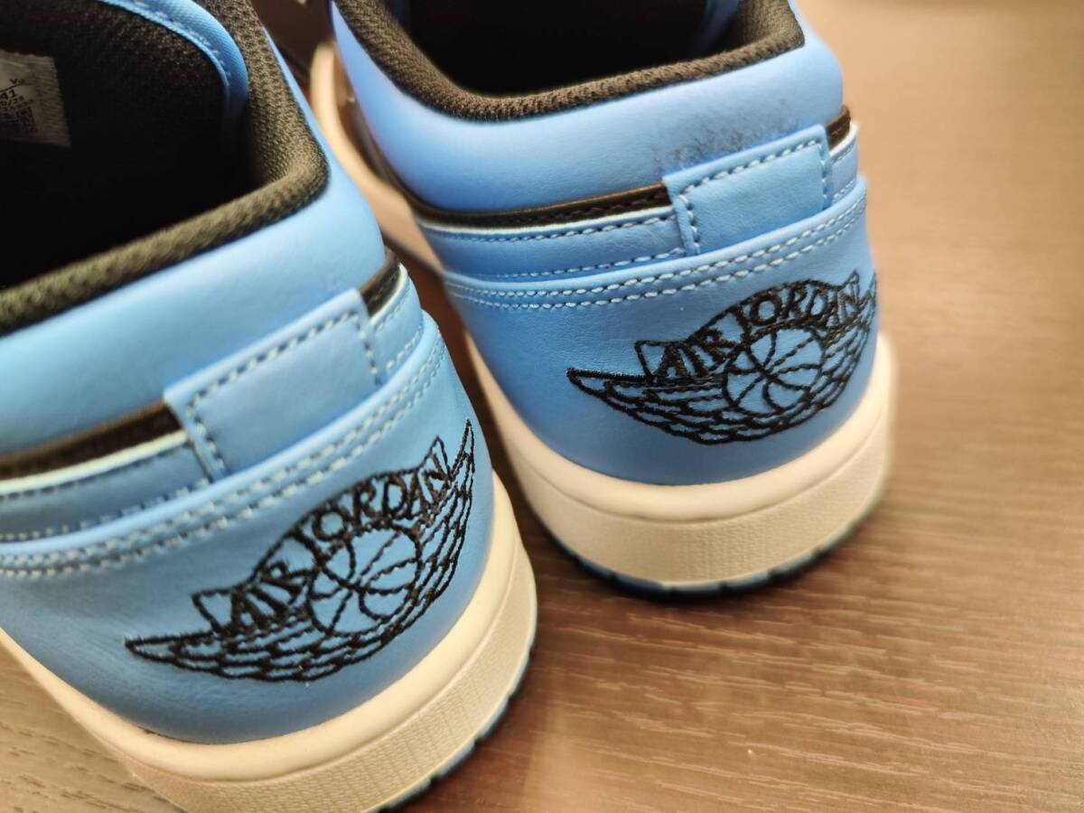 【7188】エアジョーダン　AIRJORDAN　1　LOW　25.5　黒×青　ナイキ　NIKE_画像4