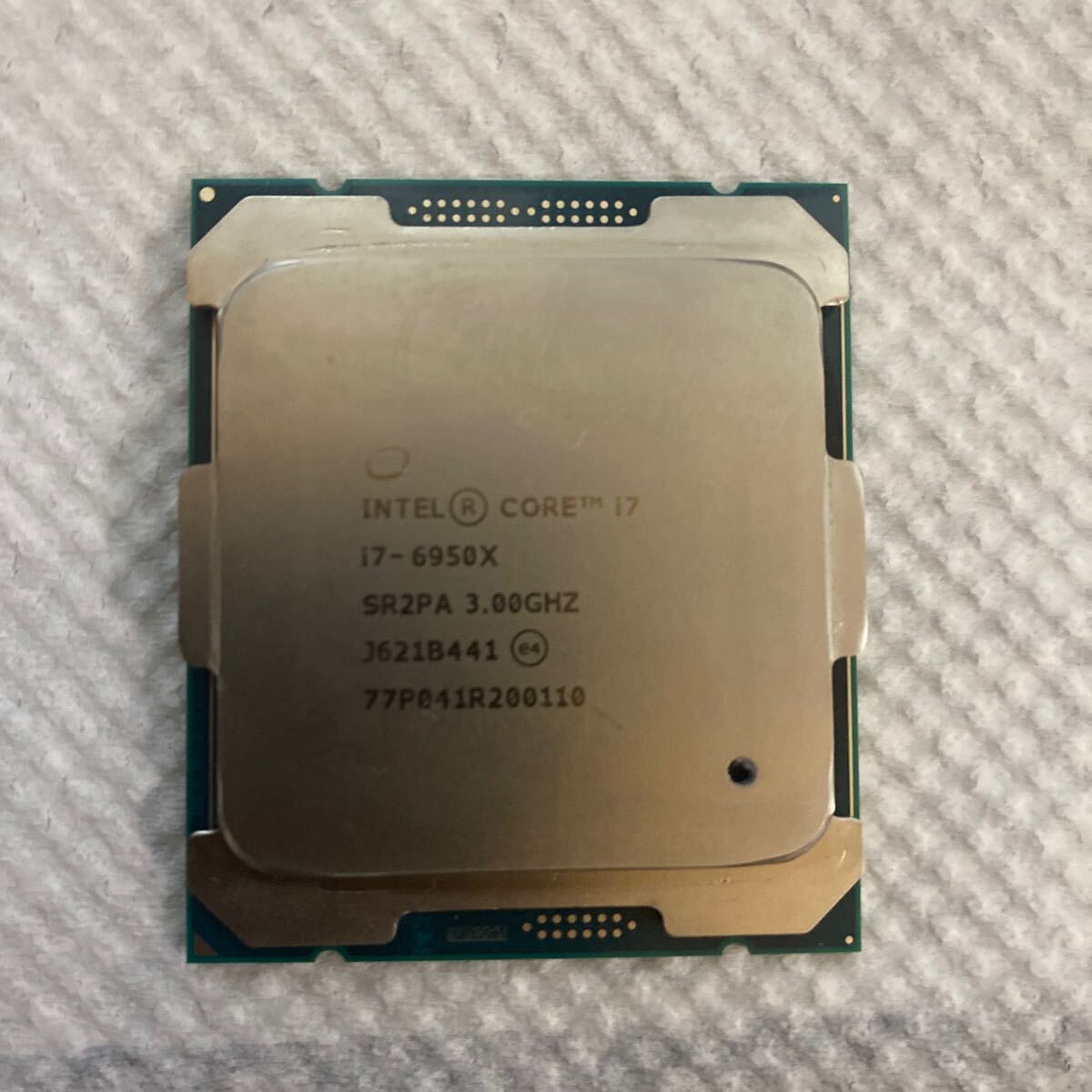 CPU INTEL Core i7 6950x 6世代最強CPU 10コア20スレ 1円スタートの画像1
