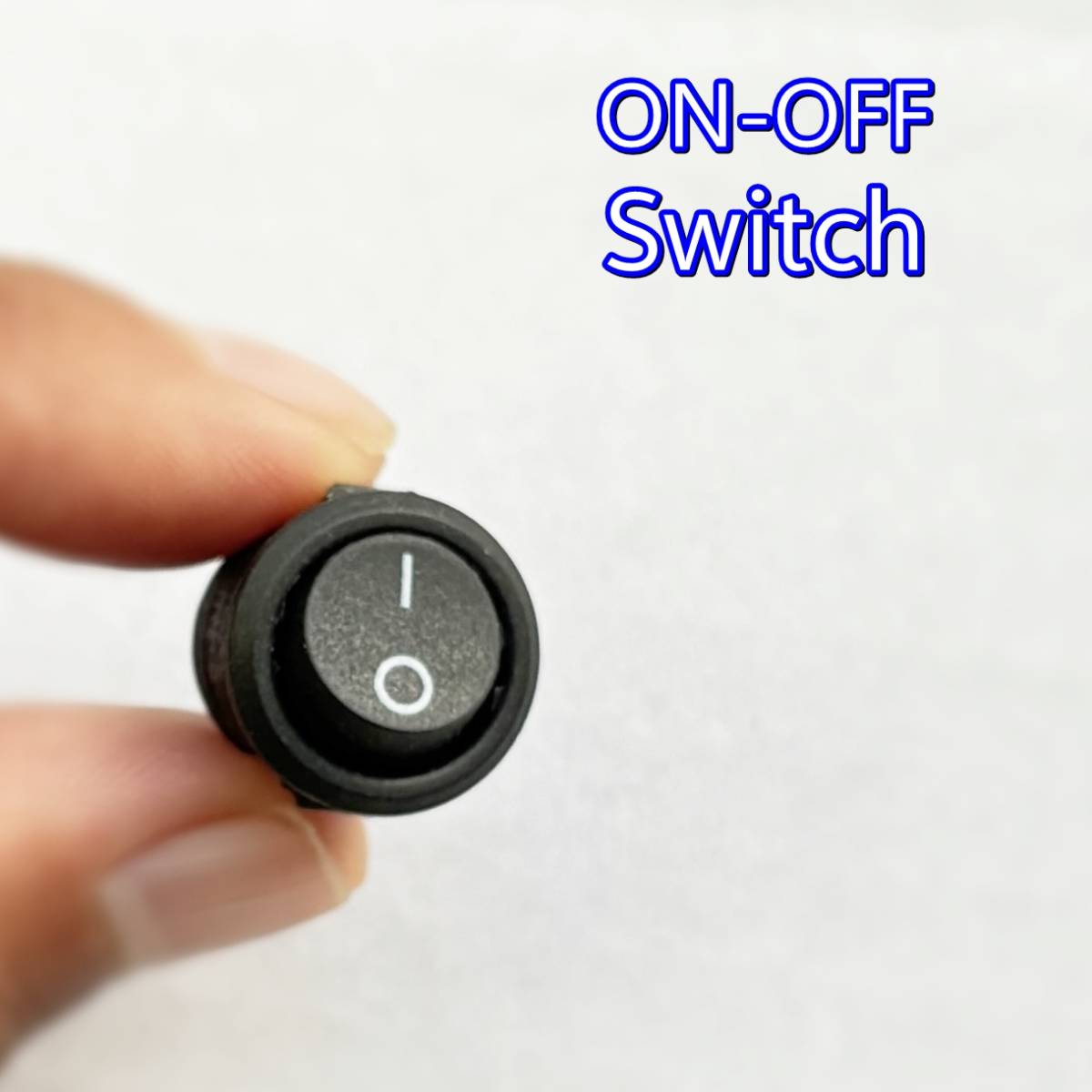  free shipping rocker switch # embedded #ON OFF switch teeter locker single ultimate 2 ultimate switch #DIY small size circle shape supplies LED construction # power supply go in / cut 