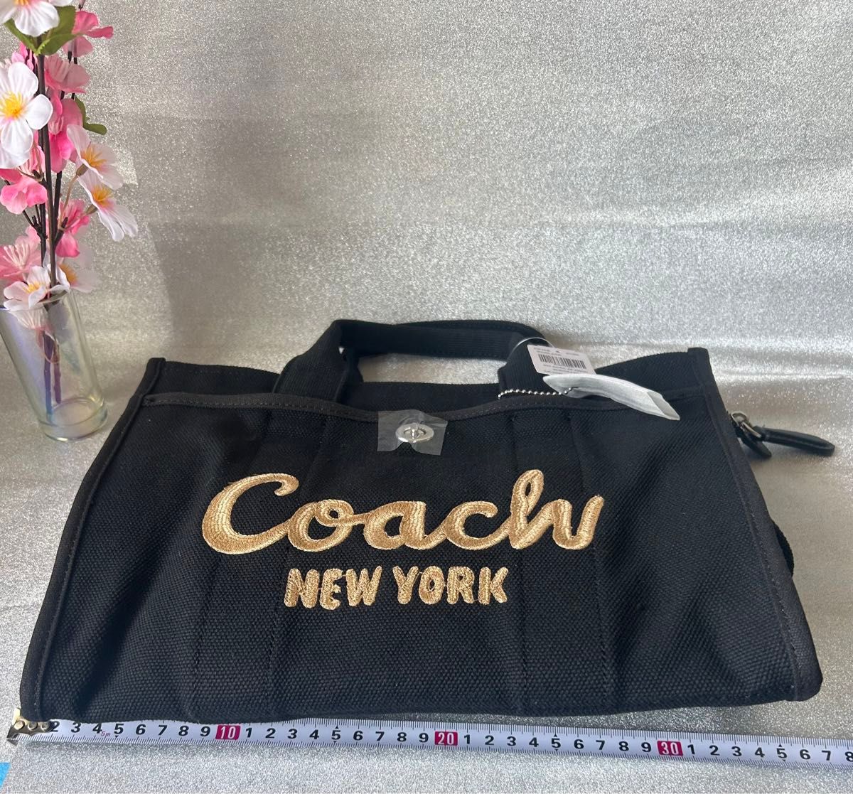 COACH カーゴトートバッグ34新品