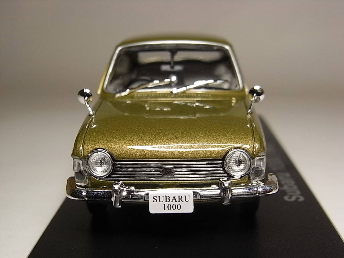 スバル 1000(1966) 1/43 アシェット 国産名車コレクション ダイキャストミニカーの画像6