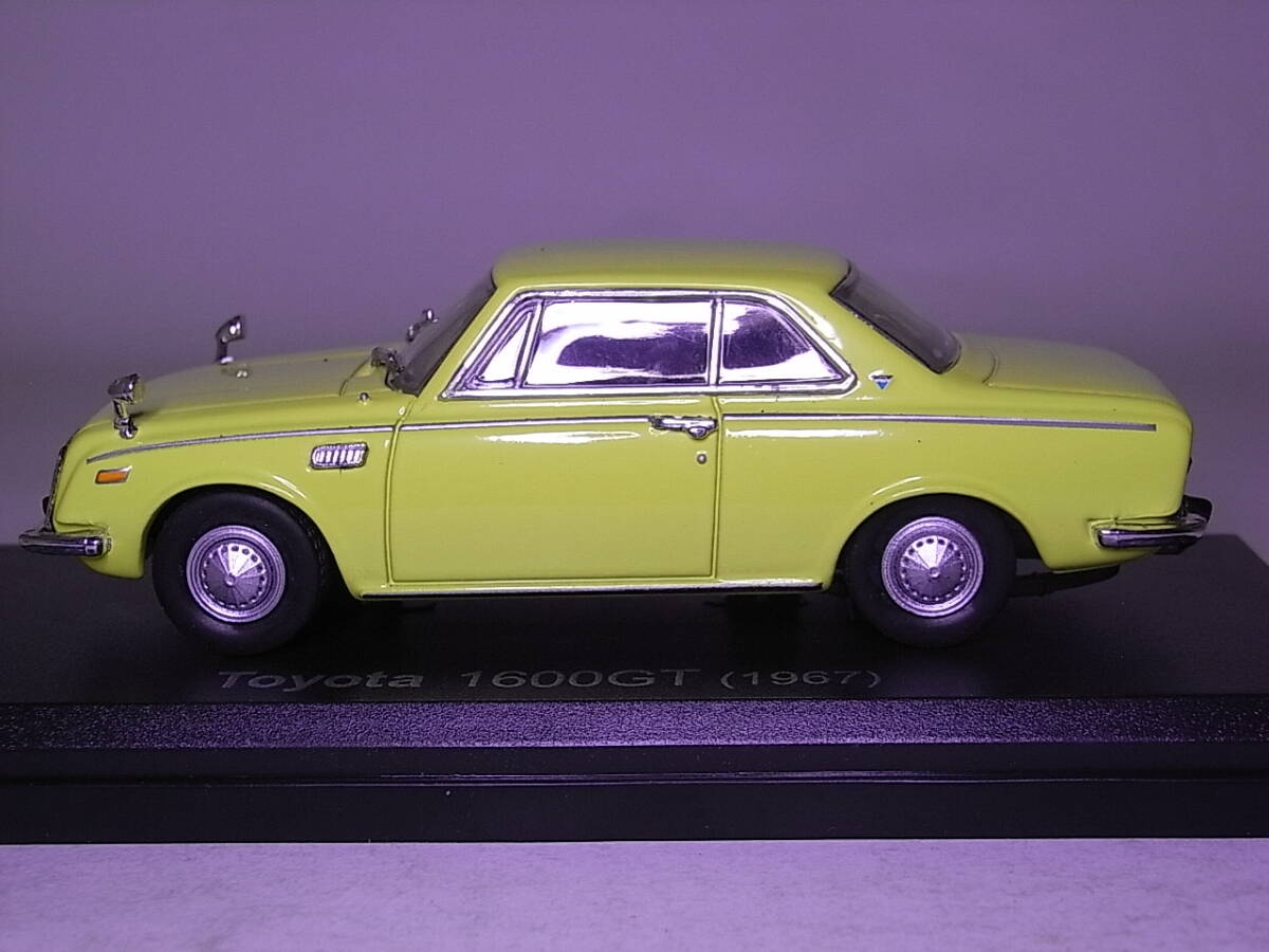 ◆トヨタ 1600GT(1967) 1/43 アシェット 国産名車コレクション ダイキャストミニカー 難ありの画像2