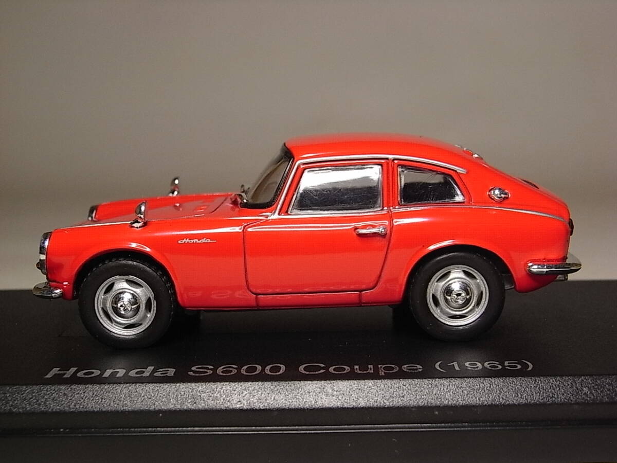 ◆ホンダ S600クーペ(1965) 1/43 国産名車コレクション アシェット ダイキャストミニカー 難あり_画像2