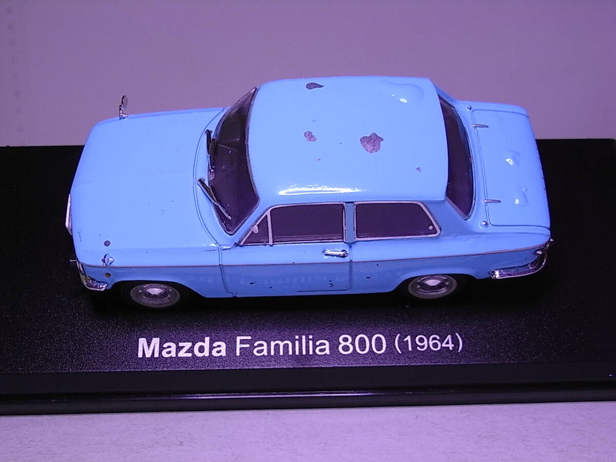 ◆マツダ ファミリア 800(1964) 1/43 国産名車コレクション アシェット ダイキャストミニカー 難あり 4_画像7