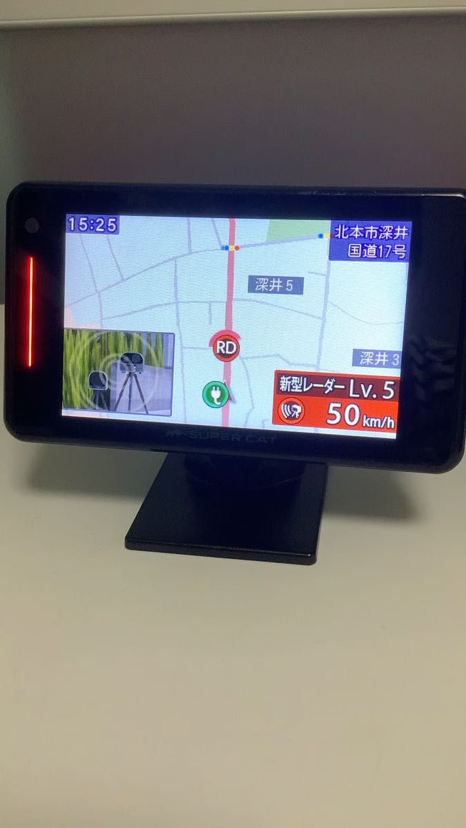 最新データ更新☆GWR503sd ユピテル GPSレーダー探知機 3.6インチ液晶一体型 タッチパネル レーザー式固定オービス