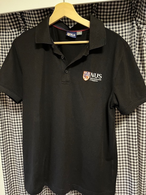 シンガポール国立大学 NUS ポロシャツ メンズ Mサイズ シンガポール輸入 の画像5