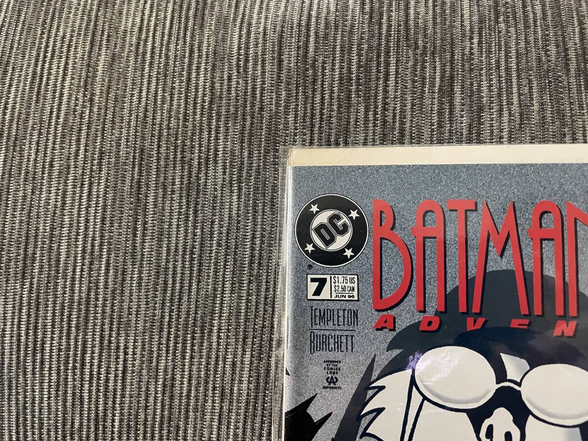 ◆ BATMAN&ROBIN ADVENTURES #7 JUN '96 未読.未開封品 洋書 アメコミ バットマン 海外アニメ ◆_画像2